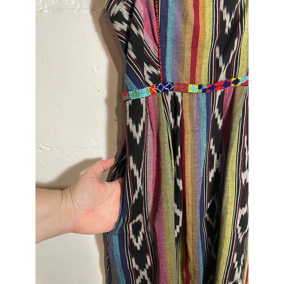 Multicolor Striped Women's Dress - Picture 5 of 16